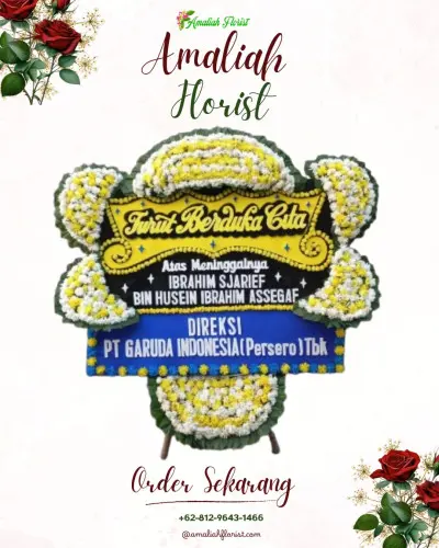 Papan Bunga Duka di Tomarundung
